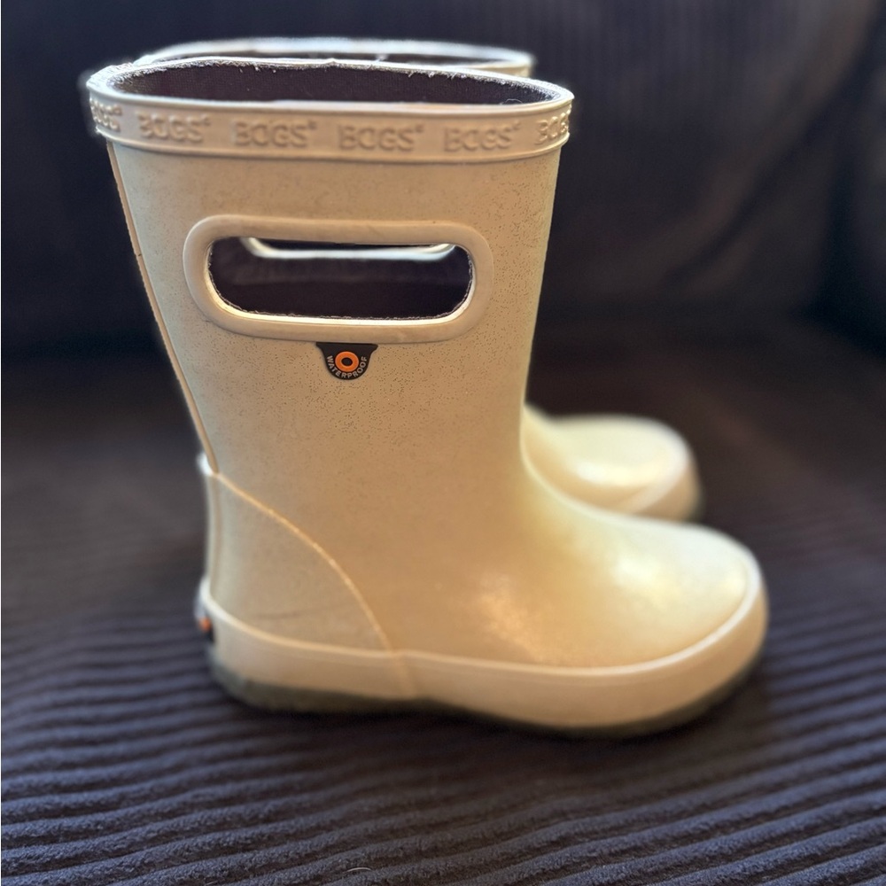 Bogs Cream Rain & Snow Boots Waterproof Comfort